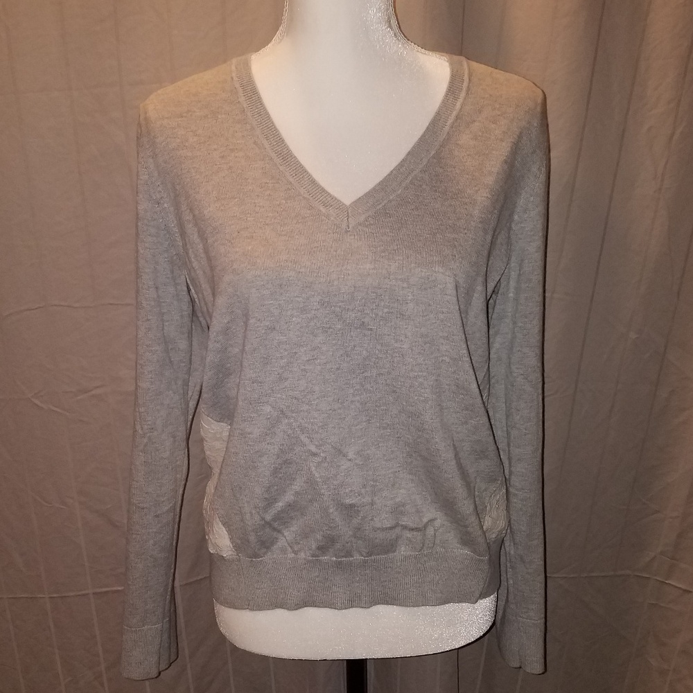 Banana Republic sweater with lace back